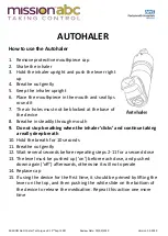 Preview for 11 page of mission abc ACCUHALER How To Use Manual