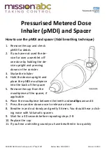 Preview for 12 page of mission abc ACCUHALER How To Use Manual