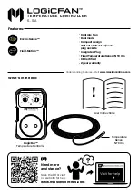 Preview for 2 page of MISSION CONTROLS LOGiCFAN User Instructions