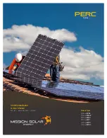 Mission Solar Energy MSE PERC 60 Series User Manual preview