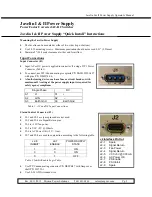 Предварительный просмотр 2 страницы Mission Javelin I Operator'S Manual