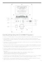 Предварительный просмотр 7 страницы Mission LX CONNECT User Manual