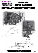 Mister Hitches MHBC4F Installation Instructions предпросмотр