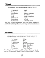 Preview for 19 page of Mister Loaf HB211 Instruction Manual & Recipes