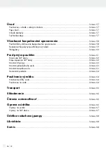 Preview for 56 page of Mistral 352136_2007 Assembly, Operating And Safety Instructions