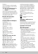 Preview for 10 page of Mistral 385708 2107 Instructions For Use Manual