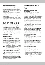 Preview for 12 page of Mistral 385708 2107 Instructions For Use Manual