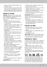 Preview for 21 page of Mistral 385708 2107 Instructions For Use Manual