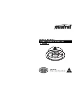 Mistral 6220-0 Installation Instructions/Warranty Card preview