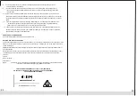 Preview for 14 page of Mistral BTDG7W Installation & Operation Instructions