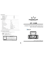 Предварительный просмотр 1 страницы Mistral DT-309B Instruction Manual