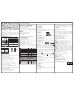 Preview for 1 page of Mistral Max2 Installation Manual