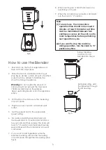 Предварительный просмотр 5 страницы Mistral MB555 Instruction Manual