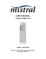 Mistral MFD-500R User Manual предпросмотр