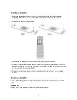 Предварительный просмотр 5 страницы Mistral MFD-500R User Manual