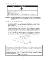 Preview for 10 page of Mistral MPP274S Installation Manual And User'S Manual