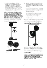 Предварительный просмотр 5 страницы Mistral MPUREY30-BK Instruction Manual