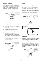 Preview for 12 page of Mistral MRC509 Instruction Manual