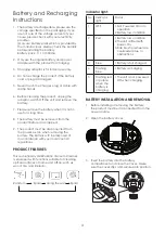 Предварительный просмотр 4 страницы Mistral Robovac Instruction Manual