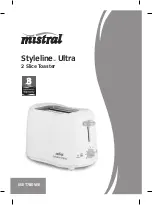 Mistral Styleline Ultra MET780WE Manual preview