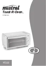 Mistral Toast-R-Oven MTO100 Operating Instructions Manual preview