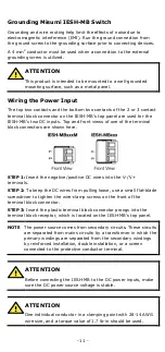 Preview for 11 page of MISUMI IESH-MB205 Series Quick Installation Manual