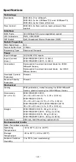 Preview for 15 page of MISUMI IESH-MB205 Series Quick Installation Manual