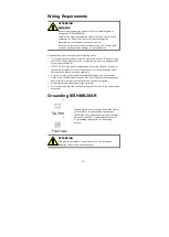 Предварительный просмотр 5 страницы MISUMI IESH-MB208-R Hardware Installation Manual