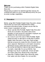 Preview for 3 page of MISUMI MP-468E User Manual