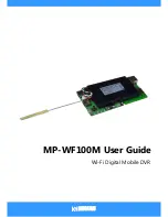 Предварительный просмотр 1 страницы MISUMI MP-WF100M User Manual