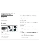 MISUMI UHD-260 User Manual preview