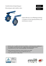 Preview for 1 page of MIT KLA15 Series Translation Of The Original Installation And Maintenance Manual