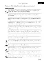 Предварительный просмотр 15 страницы MIT KLA15 Series Translation Of The Original Installation And Maintenance Manual