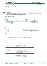 Предварительный просмотр 9 страницы Mita ADIABATIC PAD-V Instruction Manual