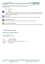 Preview for 10 page of Mita ADIABATIC PAD-V Instruction Manual