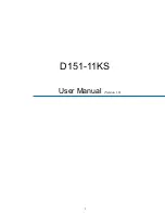 MiTAC D151 Series User Manual предпросмотр