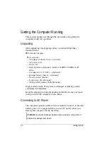 Preview for 17 page of MiTAC Getac W130 Operator'S Manual