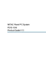 MiTAC P210-10AI Product Manual preview