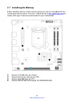 Предварительный просмотр 21 страницы MiTAC TYAN S5557 Manual