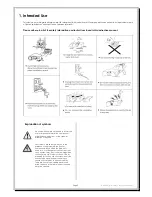 Предварительный просмотр 4 страницы Mitchell & Johnson SAP201V User Manual