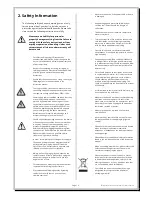 Предварительный просмотр 6 страницы Mitchell & Johnson WLD+211T User Manual