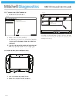 Preview for 8 page of Mitchell Diagnostics MD-350 Quick Start Manual