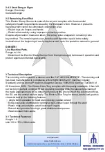 Предварительный просмотр 5 страницы Mitchell Engineering CAT 44SHP Manual