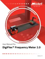 Mitchell Golf DigiFlex Frequency Meter 2.0 User Manual preview