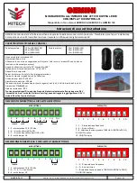 MITECH GEMINI Installation And User Manual предпросмотр