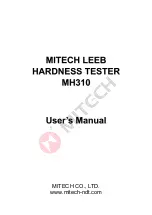 Предварительный просмотр 1 страницы MITECH MH310 User Manual