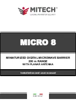 Предварительный просмотр 1 страницы MITECH MICRO 8 Installation And User Manual