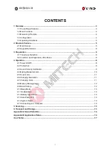 Предварительный просмотр 2 страницы MITECH MT150 User Manual