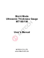 MITECH mt180 User Manual preview