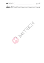 Предварительный просмотр 3 страницы MITECH MT200 User Manual